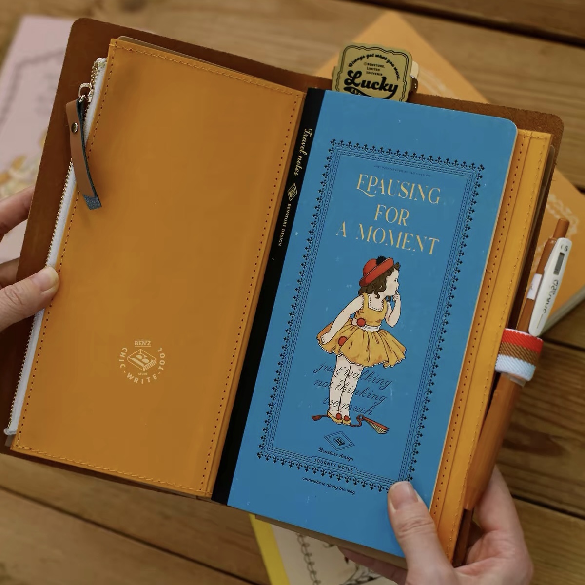 Vintage Collectible Magazines - Винтажный блокнот с принтом, сменные тонкие