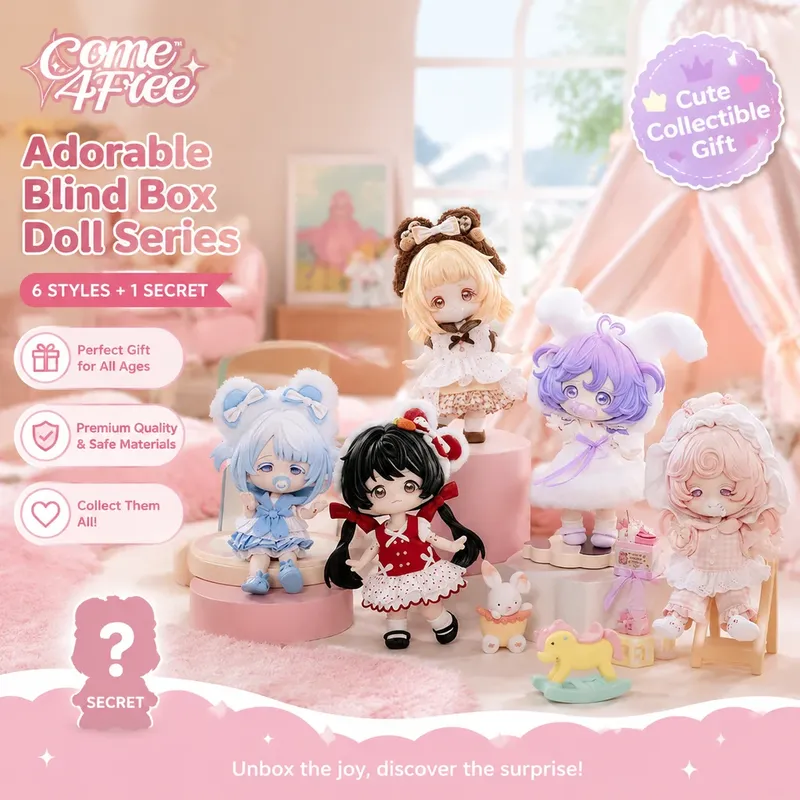 Collectible & Vintage Dolls For Wedding - Серия коллекционных фигурок Come4free Blind Box: