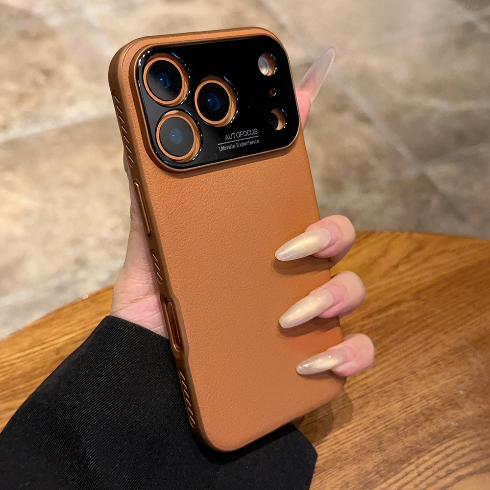 Camera Leather Case - Магнитный чехол Magsafe с теплоотводом для