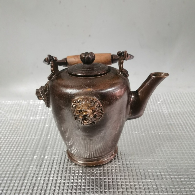 Collectible Vintage Wine - Старинная медная посуда, медный чайник с
