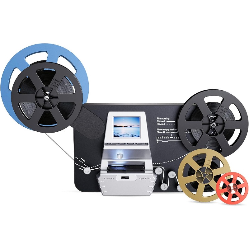 Конвертер пленки 8 мм и Super  – обзор и цена Super 8 Film Reel