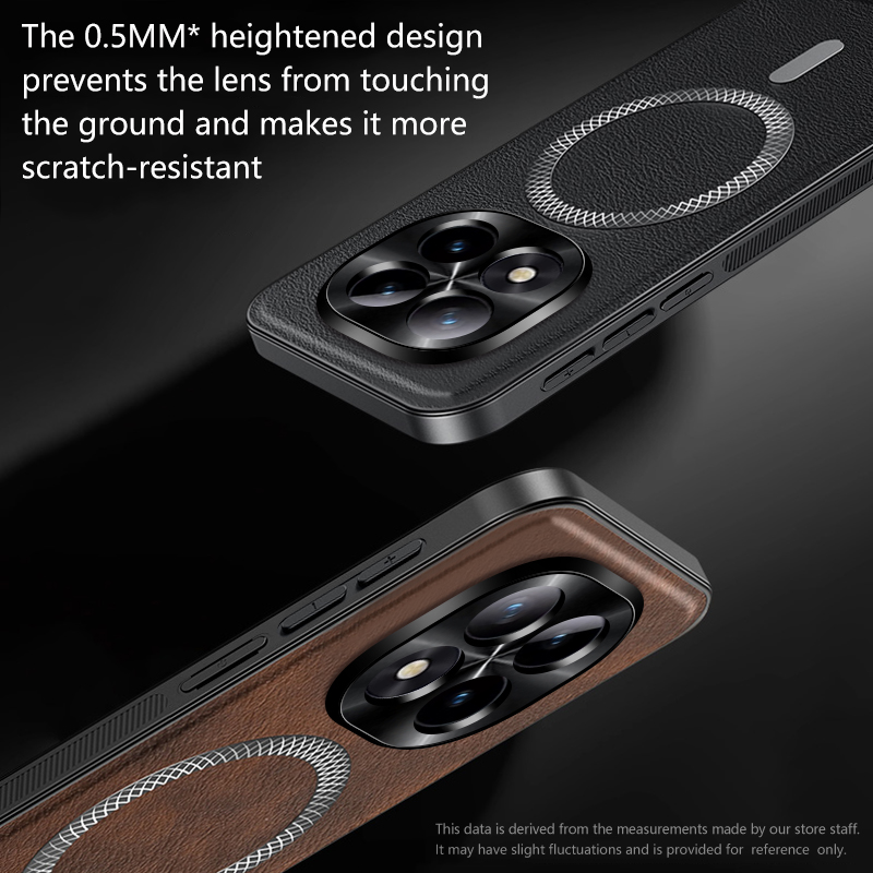 Магнитный чехол для Redmi Note – обзор и цена Camera Leather Case