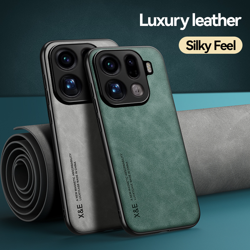 Для OPPO Find X9 Pro X9 X8 X6  – обзор и цена Camera Leather Case