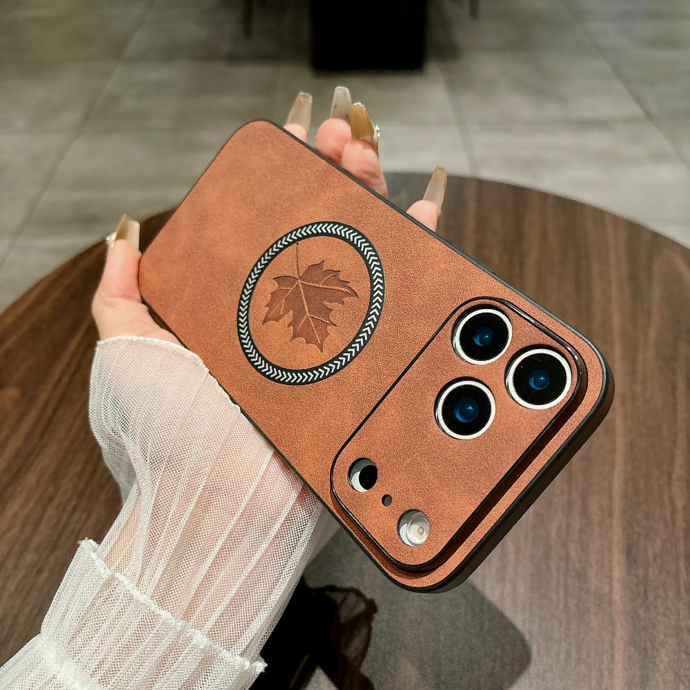 Магнитный кожаный чехол для iP – обзор и цена Camera Leather Case