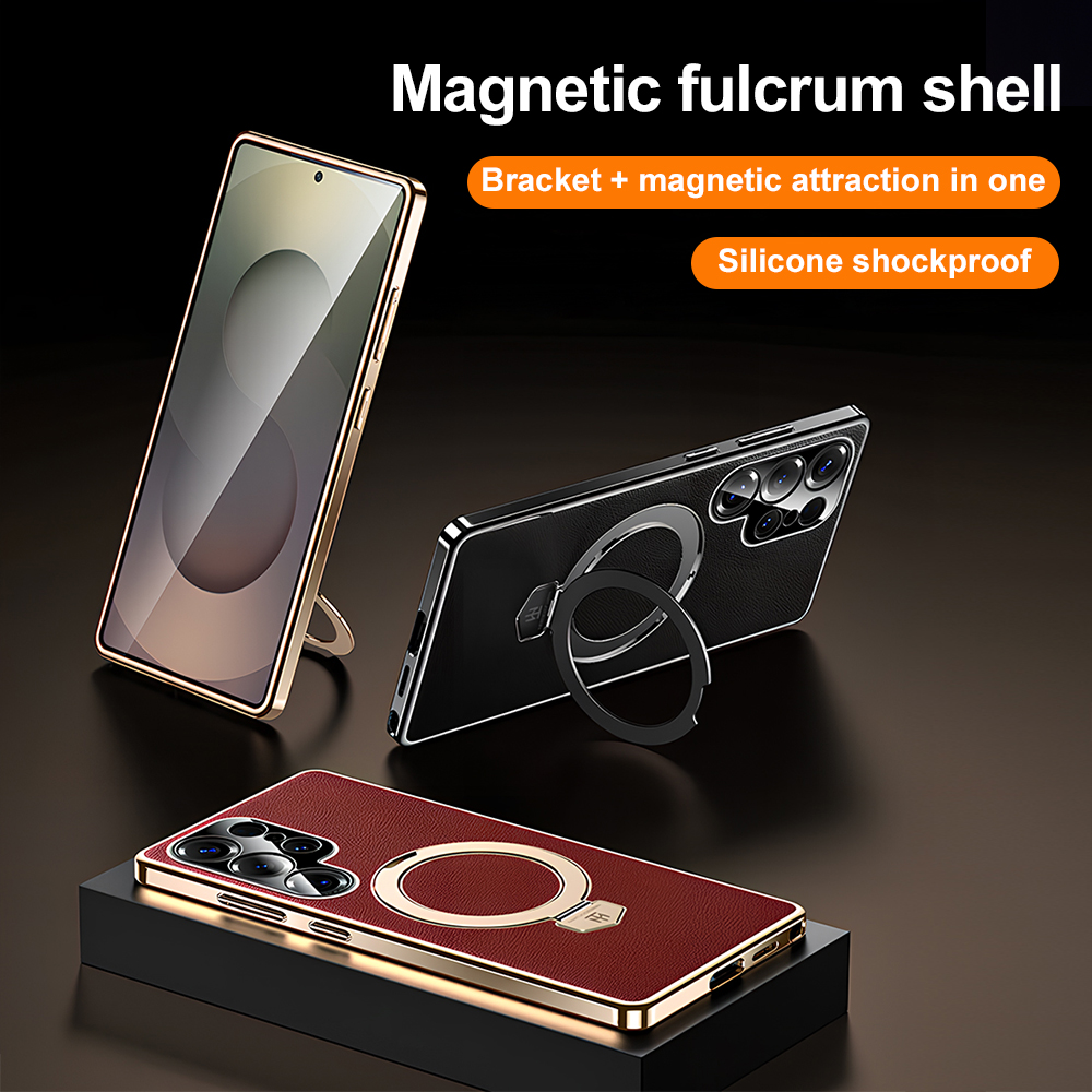 Магнитный чехол-подставка Mags – обзор и цена Camera Leather Case